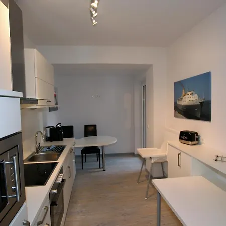 Strand-villa, Neuwerk Apartmán